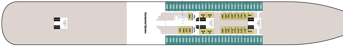 Disney Cruise Line, Disney Dream, Deck 2.png